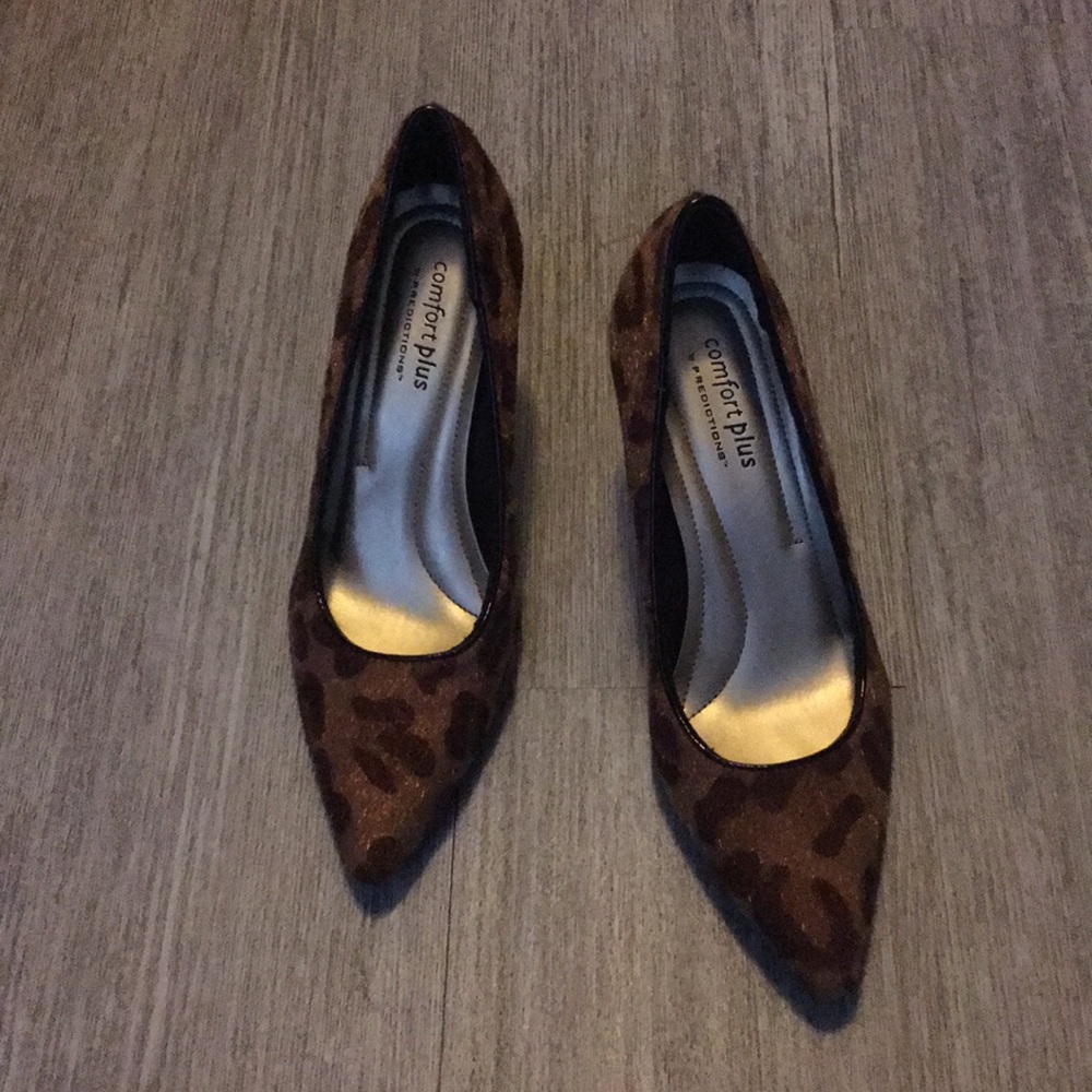 Leopard high heels